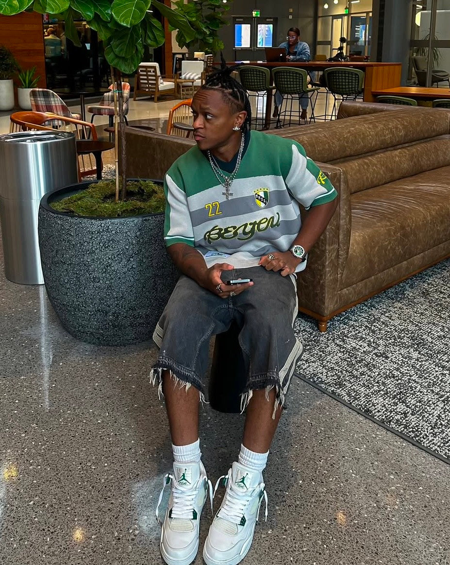 GREEN/YELLOW MANDEM KNITTED KIT