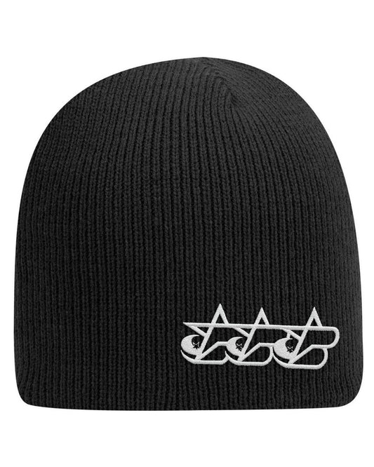 BLACK NORTH STAR BEANIE