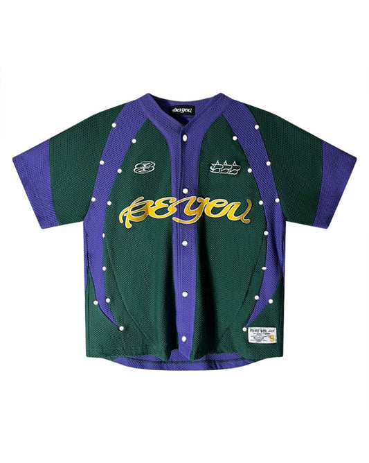 GREEN NINE-FOLD JERSEY