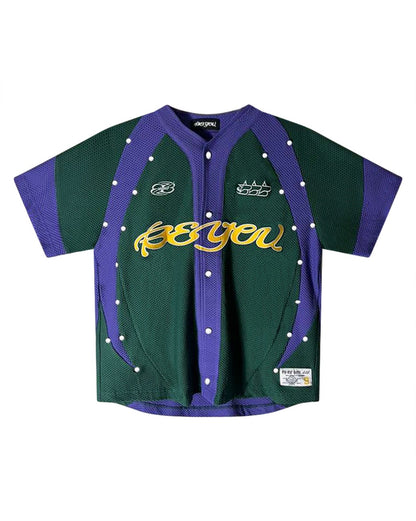 GREEN NINE-FOLD JERSEY