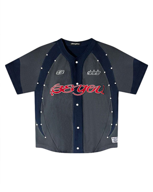 NAVY NINE-FOLD JERSEY