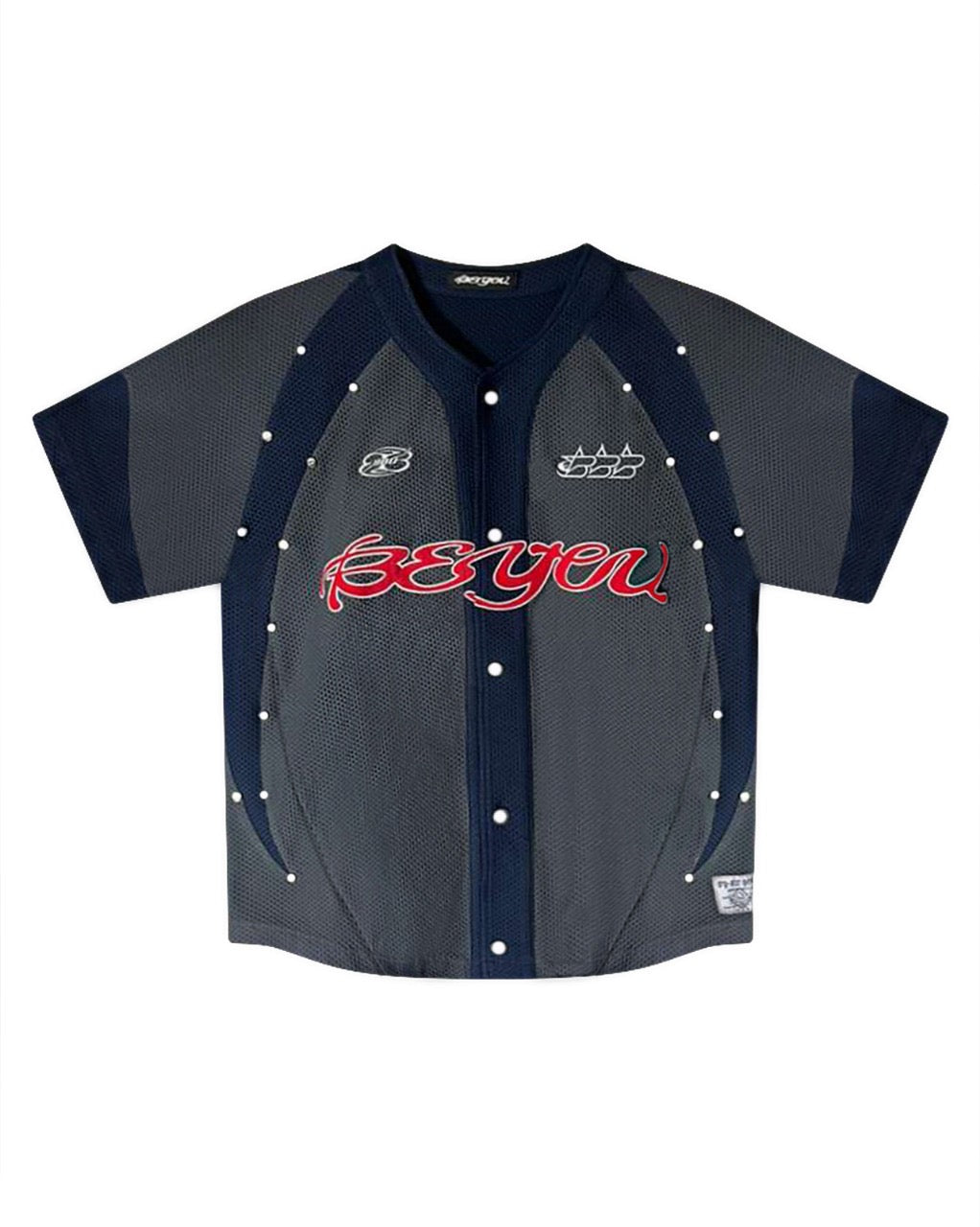 NAVY NINE-FOLD JERSEY