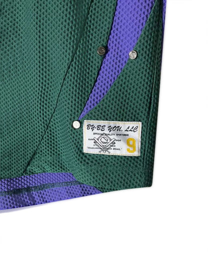GREEN NINE-FOLD JERSEY