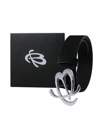 BLACK UNISON LOGO BELT