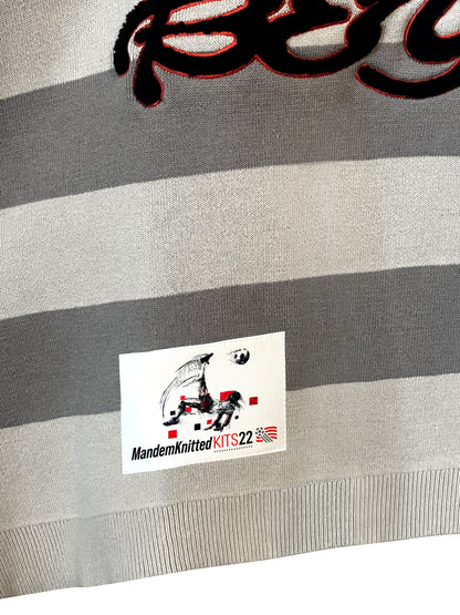 BLACK/RED MANDEM KNITTED KIT