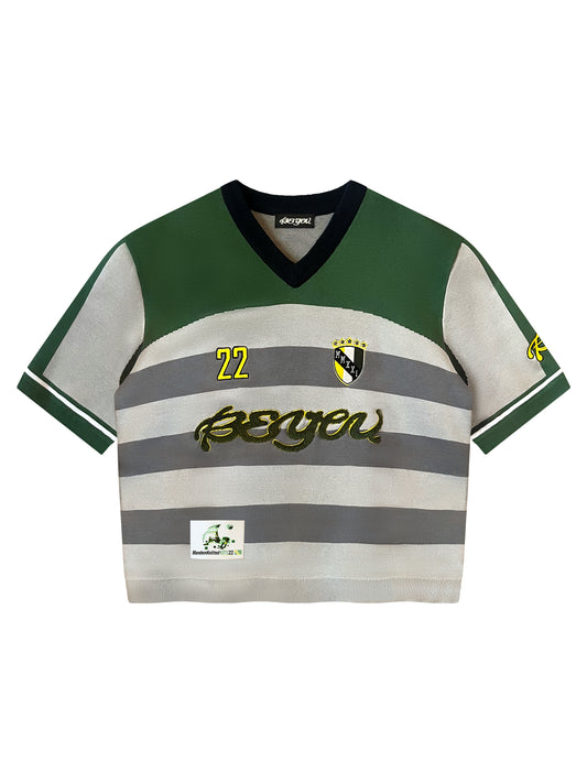 GREEN/YELLOW MANDEM KNITTED KIT