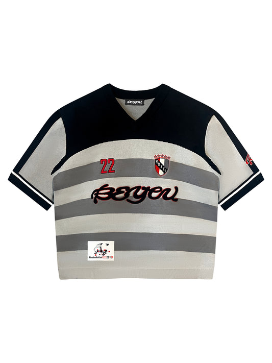 BLACK/RED MANDEM KNITTED KIT