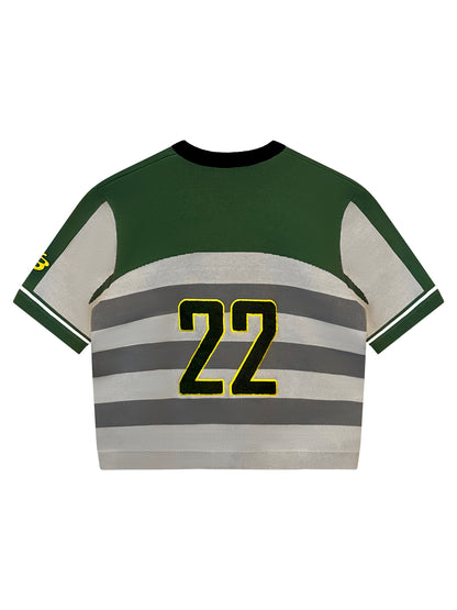 GREEN/YELLOW MANDEM KNITTED KIT