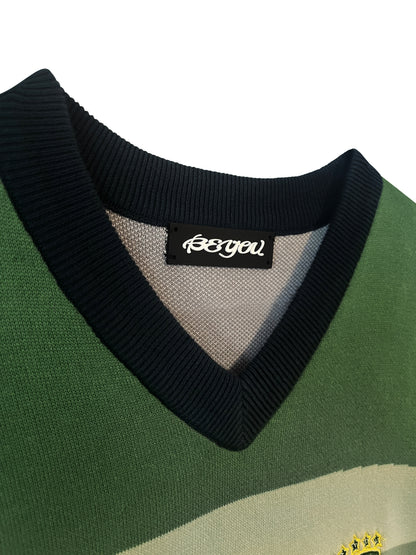 GREEN/YELLOW MANDEM KNITTED KIT